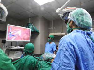 3D Laparoscopic Surgery View
